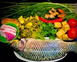Hình bước làm 1 của món Cá Chép Om Dưa