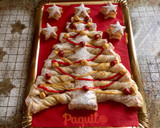 Foto del paso 8 de la receta: 🎄Árbol Navidad de hojaldre y pasta de turrón (Casera)🌟