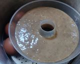 Foto langkah ke 4 dari resep Bolu Pisang Kopi Kukus (tanpa mixer).