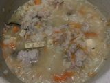 134. Bubur kembung tempe wortel