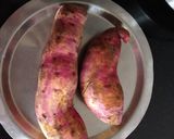 A picture of step 1 of Sweet potato chocolate brownie.