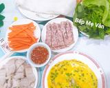 Hình bước làm 3 của món Phở Cuốn Thịt Heo