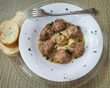 Foto del paso 8 de la receta: Albóndigas Angus en salsa de portobello y grana padano