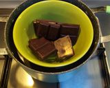 Foto del passaggio 4 della ricetta Dolce proteico,con ceci e cioccolato(no farina,no burro)