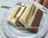 Foto langkah ke 3 dari resep Puding Chocolate Keju.