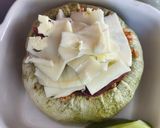 Foto del paso 8 de la receta: Calabacines Rellenos de Arroz y Shimeji