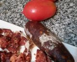 Foto del paso 2 de la receta: Ñoquis con salsa de cantimpalo y aceitunas.