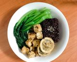 Hình bước làm 2 của món Giảm cân - eat clean: Salad bốn mùa + đậu hũ sốt canh mật ong