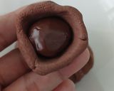 Foto langkah ke 3 dari resep Es Susu Bola Bola Ketan Cokelat.