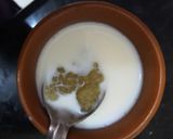 A picture of step 2 of Kesar wala Doodh.