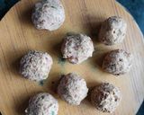 A picture of step 2 of Peanut rajma kofta curry.