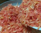 A picture of step 2 of Carrot Halwa.