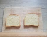 Une image de l'étape 2 de Roulés de brioche perdu, fourés à la pâte à tartiner vegan.