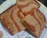 Foto langkah ke 6 dari resep Cake zebra pisang.