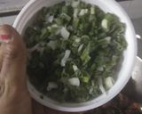 A picture of step 6 of Veg Manchurian.