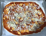 Foto del paso 6 de la receta: Pizza de masa fina con Thermomix pero con mi toque