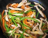 A picture of step 6 of Cod with Japanese-Style Colorful Vegetable Sauce.