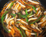 A picture of step 7 of Cod with Japanese-Style Colorful Vegetable Sauce.