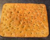 A picture of step 6 of Focaccia bread.