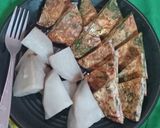 Foto langkah ke 2 dari resep Martabak sayur diet tanpa tepung gula minyak.
