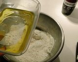 Focaccia - olívabogyóval, rozmaringgal és paradicsommal recept fázis 3 fotója
