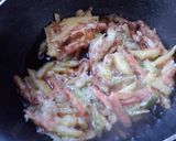A picture of step 1 of Egg and Tempura Rice Bowl ♥ Perfect for Leftover Tempura.