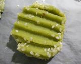 Hình bước làm 5 của món Cookies Trà Xanh
