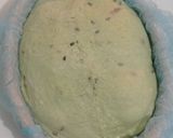 Foto langkah ke 18 dari resep Wijen Hitam Putih Pandan Sourdough Bread (Open Bake Method).