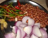 मूंगफली ओर प्याज़ की चटनी (moongfali aur pyaz ki chutney recipe in Hindi) रेसिपी चरण 1 फोटो