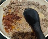 A picture of step 3 of Beef and Pork Taco Filling.