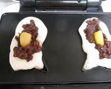 A picture of step 3 of Vitantonio Taiyaki with Candied Chestnuts & Sweet Red Bean Paste.