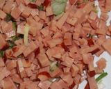 A picture of step 2 of Aromatic Paste Fried Rice You Can Definitely Tell the Difference.