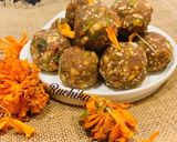 A picture of step 11 of Dates and dry fruits ladoo.