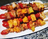 รูปขั้นตอนการทำที่ 4 ของ บาบีคิว หมูไก่ สไตล์บ้านๆ