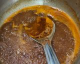 A picture of step 3 of Aamchur -pink chutney.