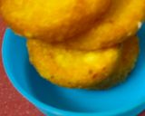 A picture of step 2 of McCain aloo tikki.