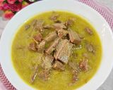 Foto langkah ke 7 dari resep Gulai Nangka dan Daging (Gulai Jawa).