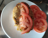 Foto del paso 14 de la receta: Hamburguesa vegana de garbanzos y portobello