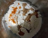 A picture of step 1 of Methi Khakhra.