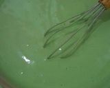 Foto langkah ke 3 dari resep Pandan Ogura Cake.