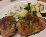 A picture of step 7 of Crispy Baked Chicken Thighs.
