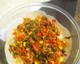 A picture of step 3 of Veg lasagna (Italian dish).
