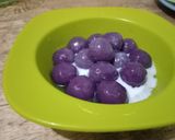 Foto langkah ke 9 dari resep Biji Salak (Candil) Ubi Ungu.
