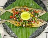 Foto langkah ke 6 dari resep Ikan Kembung Bakar Sambal Colo-Colo.