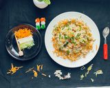 हेल्दी ट्राई कलर पोहा रेसिपी चरण 9 फोटो