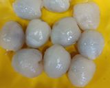 A picture of step 1 of Lychee Sorbet.