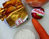 Foto langkah ke 1 dari resep Nasi Labu makanan sehat anak 1 tahun.