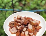 Hình bước làm 5 của món Thịt heo quay giòn bì không lò nướng