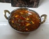 A picture of step 3 of Aloo palak ki sabji.