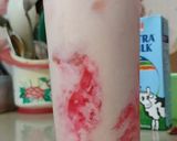 Foto langkah ke 3 dari resep Strawberry milk yakult 🍺🍓.
